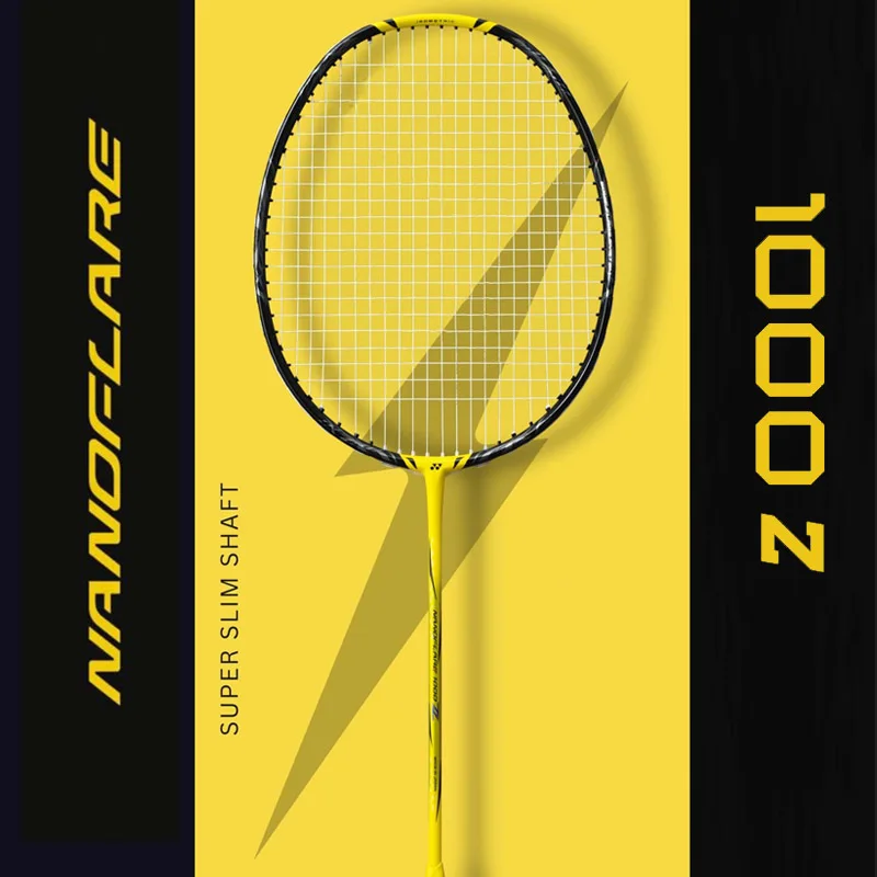 Badminton Racket Carbon - YONEX NANOFLARE 1000Z Carbon Lichtgewicht Badminton