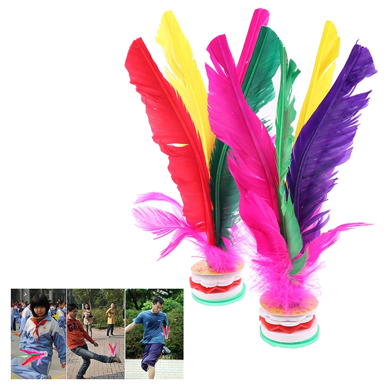 Feather Shuttlecock - 2PC Jianzi Shuttlecock Fitnessoefening China Fancy