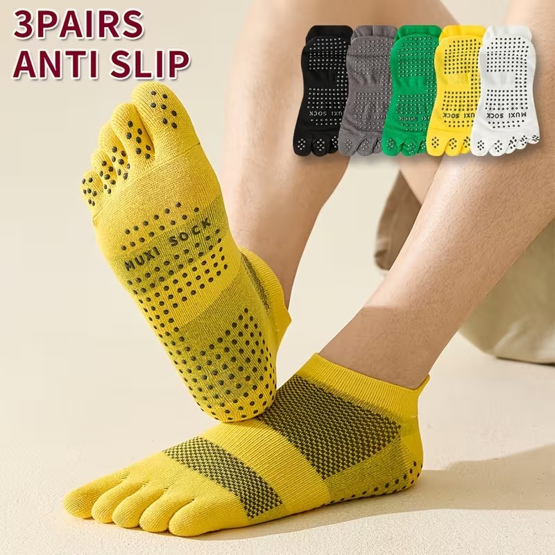 Heren 3-paar teensokken Antisl - Sports Grip recensie en prijs