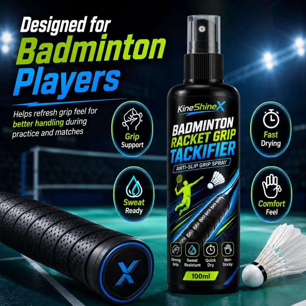Antislip grip spray voor tenni - Badminton Grip recensie en prijs