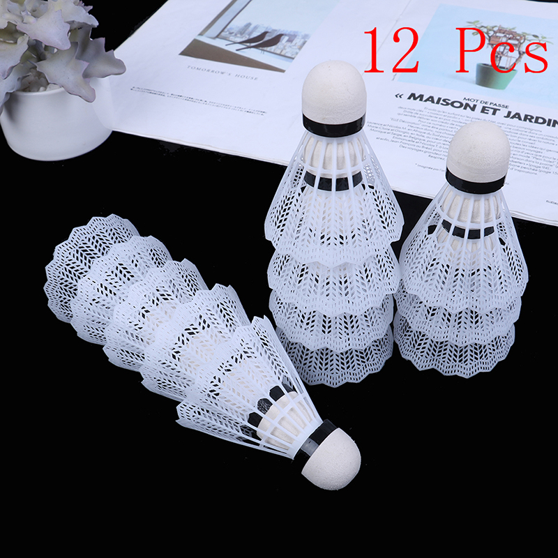 12 Stuks Plastic Badminton Shu - Feather Shuttlecock recensie en prijs