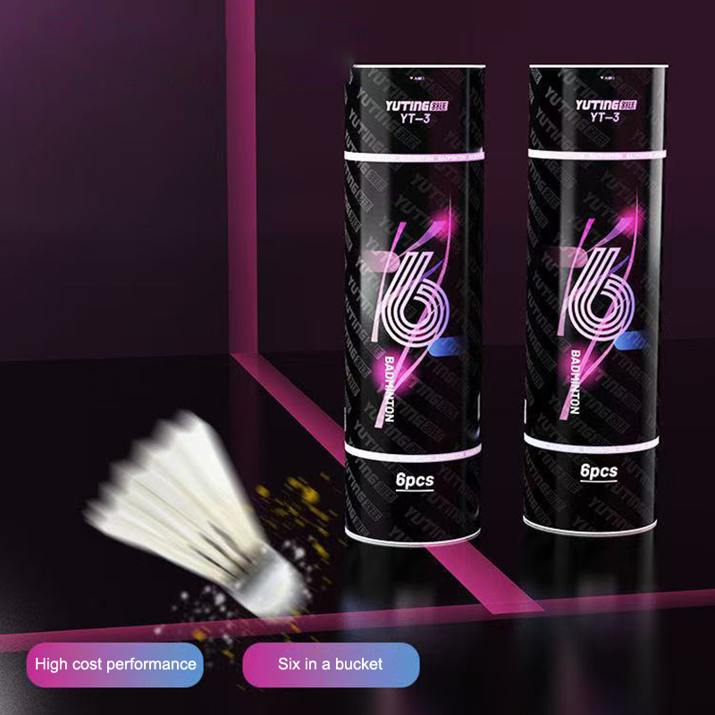 3/6 stuks badmintonballen, wit - Badminton Shuttlecock recensie en prijs