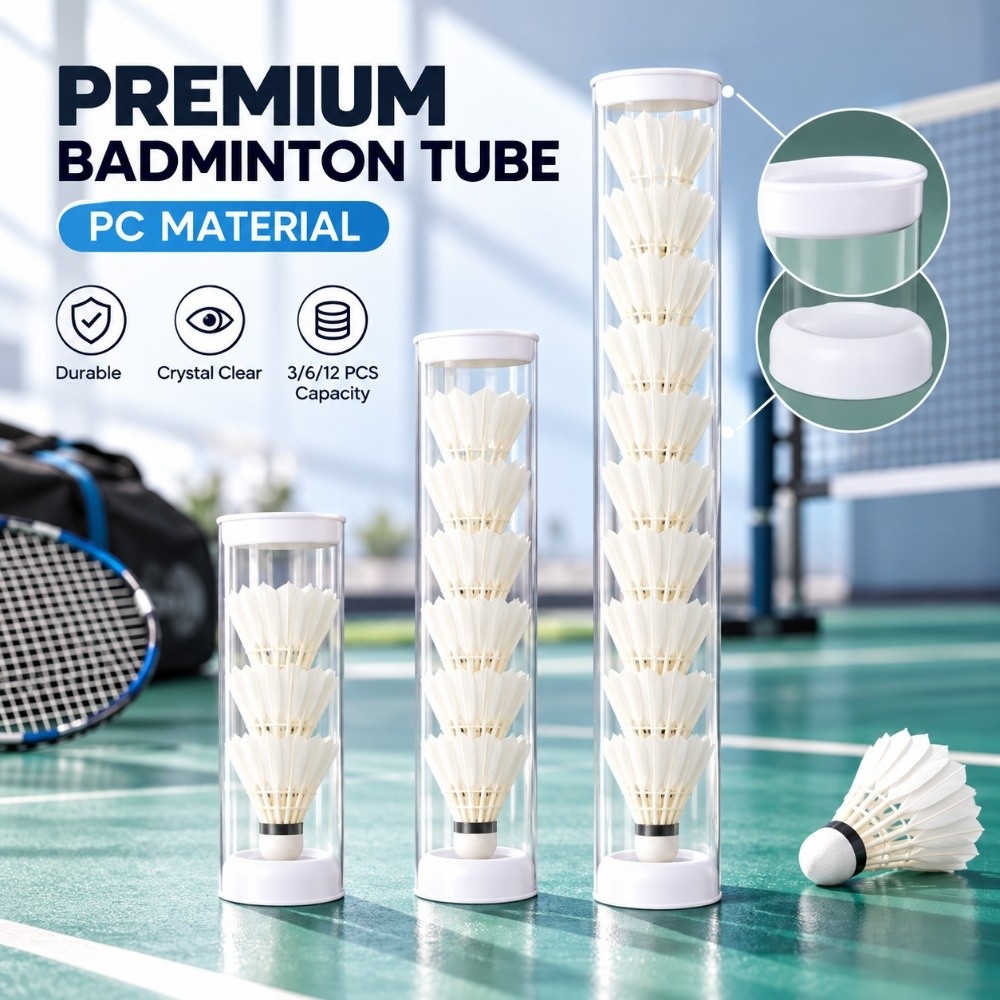 Acryl badmintonbalhouder, tran - Badminton Shuttlecock recensie en prijs