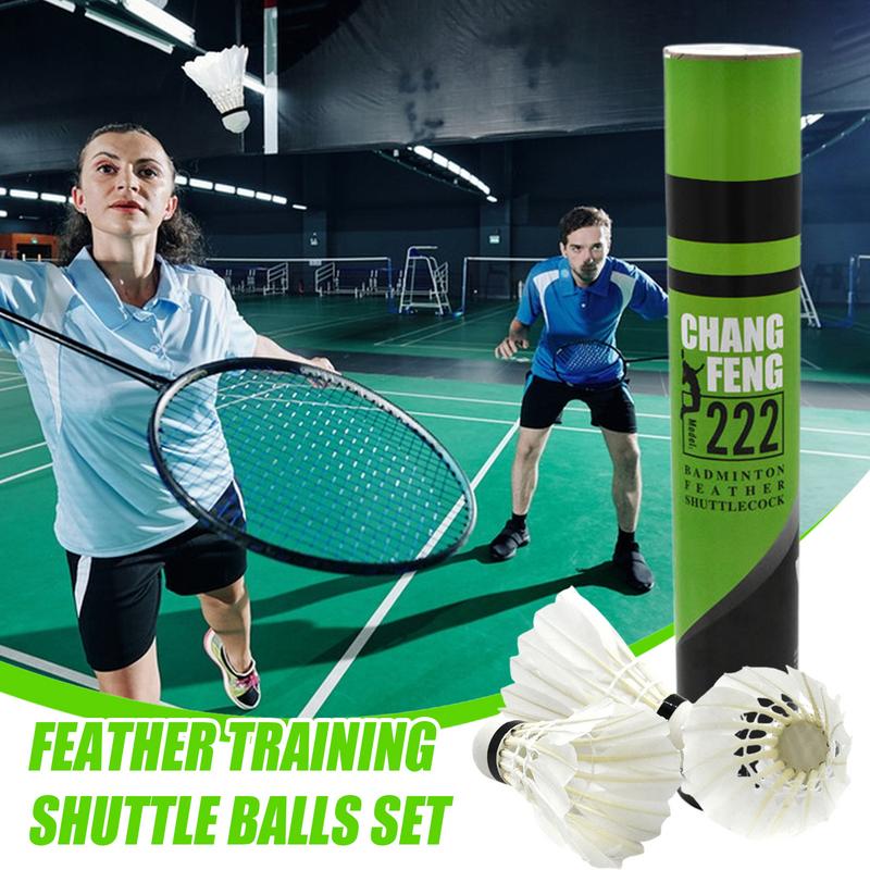 12PC Duurzame Badminton Shuttl - Feather Shuttlecock recensie en prijs