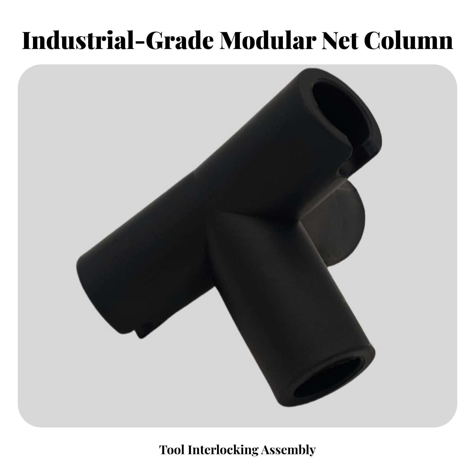 Zwarte PVC-sportnetconnector v - Badminton Net recensie en prijs