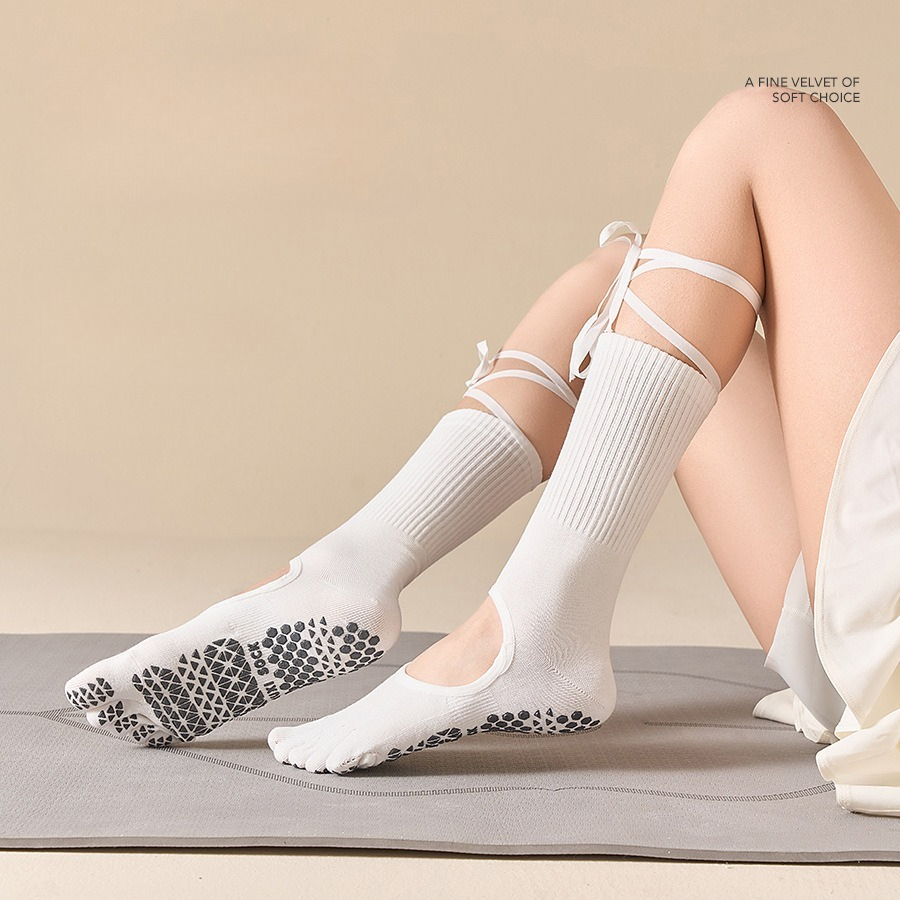 Dames yogasokken met veters en - Sports Grip recensie en prijs
