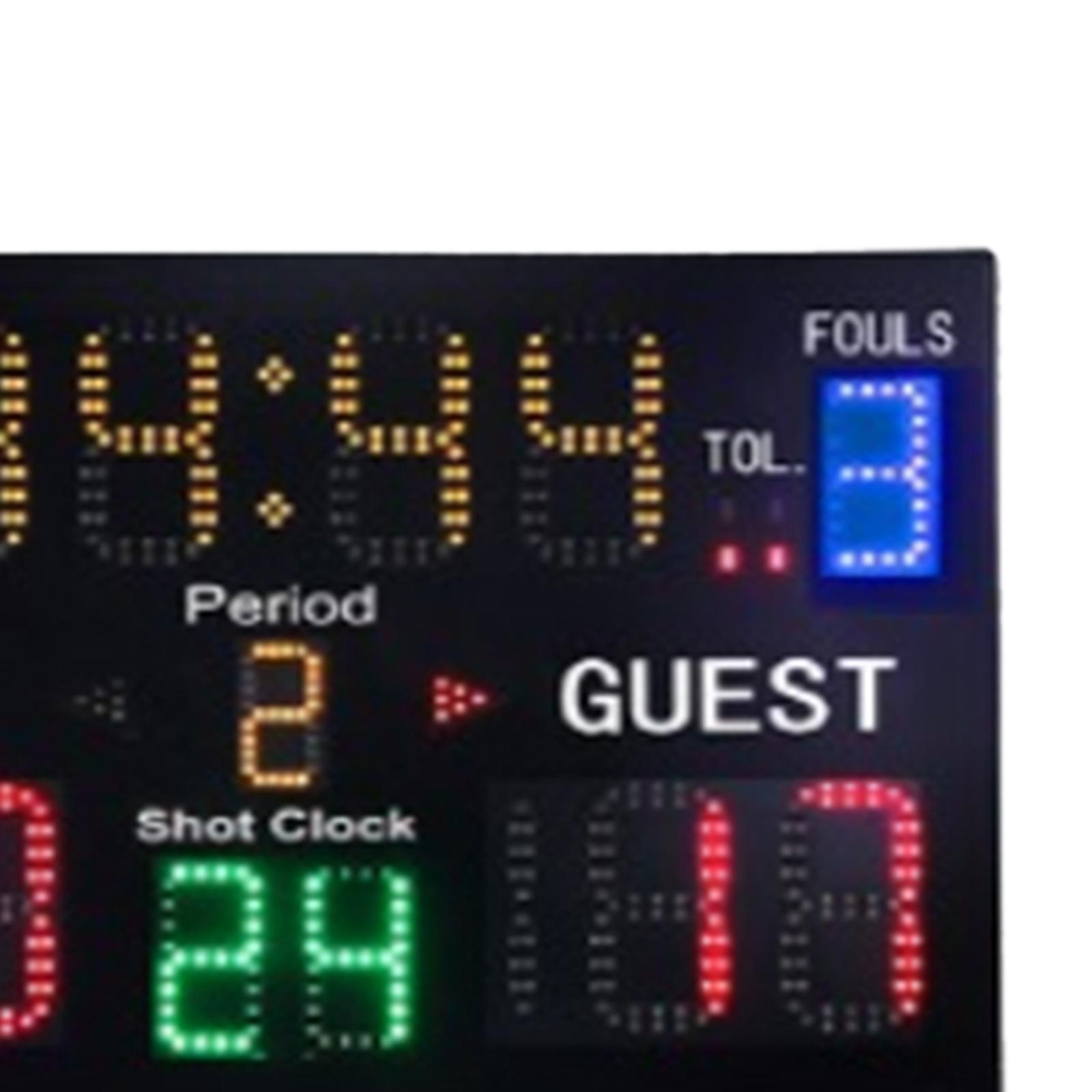 Indoor Basketbalscorebord Met  - Scoreboard Digital recensie en prijs
