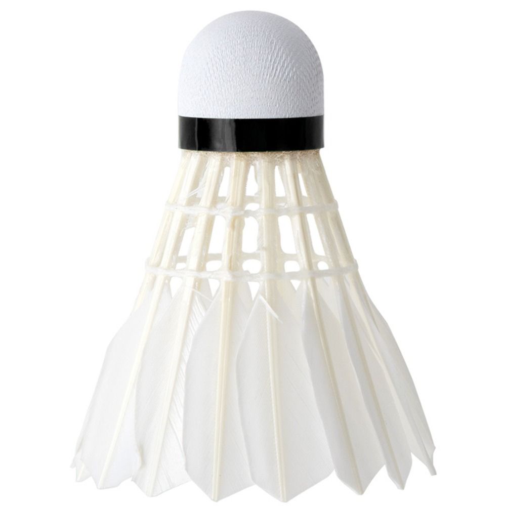 Nieuwe witte ganzenveren badmi - Feather Shuttlecock recensie en prijs